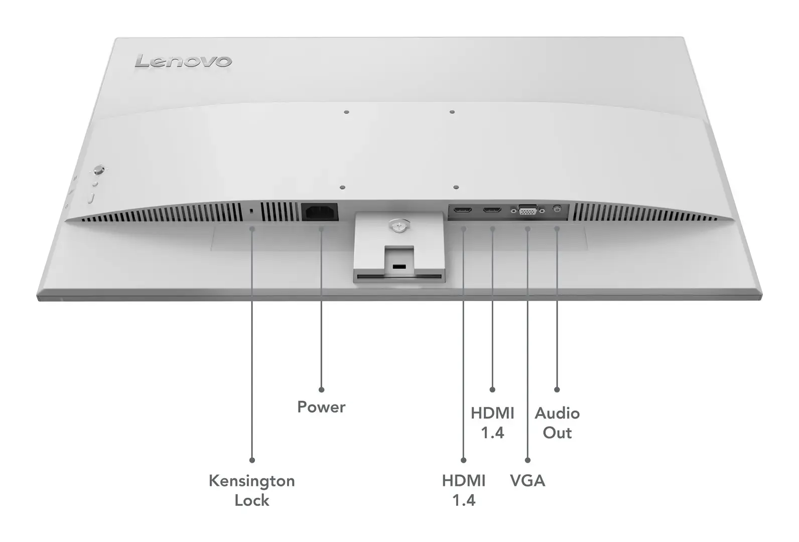 Lenovo L27-45 computer monitor 68.6 cm (27") 1920 x 1080 pixels Full HD LED Grey