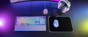 Turtle Beach Kone XP Air, Right-hand, Optical, RF Wireless + Bluetooth, 19000 DPI, White