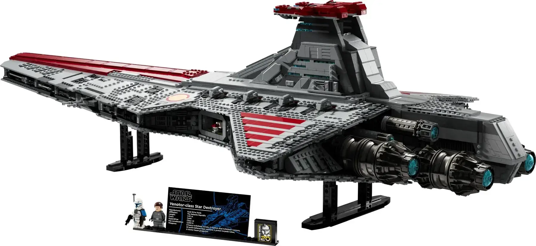 LEGO STAR WARS 75367 Venator-class Republic Attack Cruiser (Ultimate Collector Series)