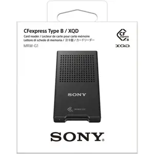 Sony MRW-G1, CF, XQD, juoda, USB 3.2 Gen 1 (3.1 Gen 1) Type-C, 1 vnt.