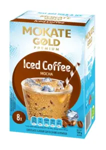 Kavos gėrimas MOKATE Iced  Coffee Choco, 8 x 15g