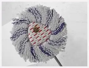 "Spin Mop" šluostės "VILEDA TURBO 3in1" mikropluošto užpildas 1 vnt., baltas