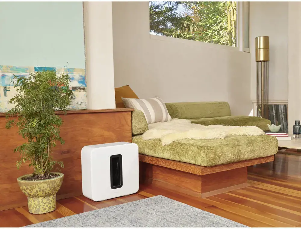 "Sonos" žemų dažnių garsiakalbis "Sub", baltas