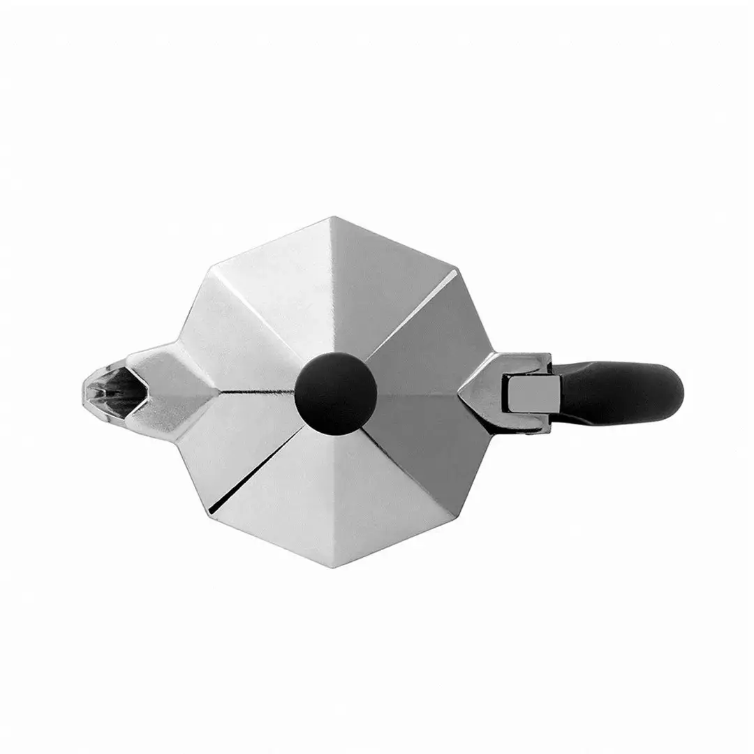 "Bialetti Moka Express" puodas Moka, aliuminis, juodas