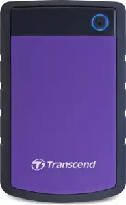 Išorinis kietasis diskas TRANSCEND StoreJet 2TB USB 3.0 Purpurinės spalvos TS2TSJ25H3P