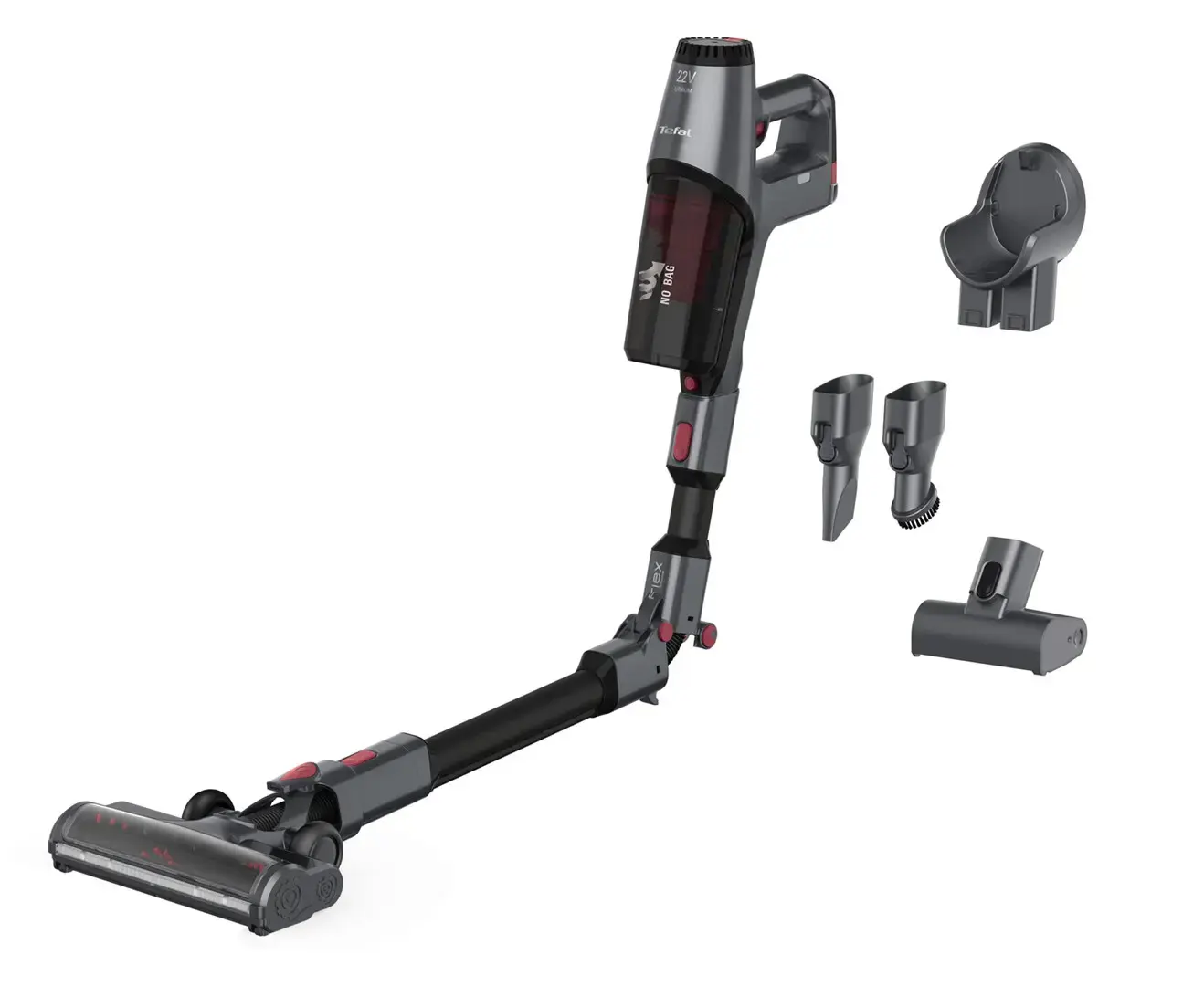 OB90 ELDOM, VESS upright vacuum cleaner, cordless, electric brush