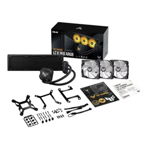 ASUS TUF GAMING LC II 360 ARGB, Skystojo aušinimo rinkinys, 12 cm, 2000 aps/min, 29 dB, 67 cfm, 113…