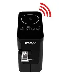 Brother PT-P750W, HSE/TZe, 180 x 180 DPI, 30 mm/s, laidinis ir belaidis, integruotas akumuliatorius, ličio jonų (Li-Ion)
