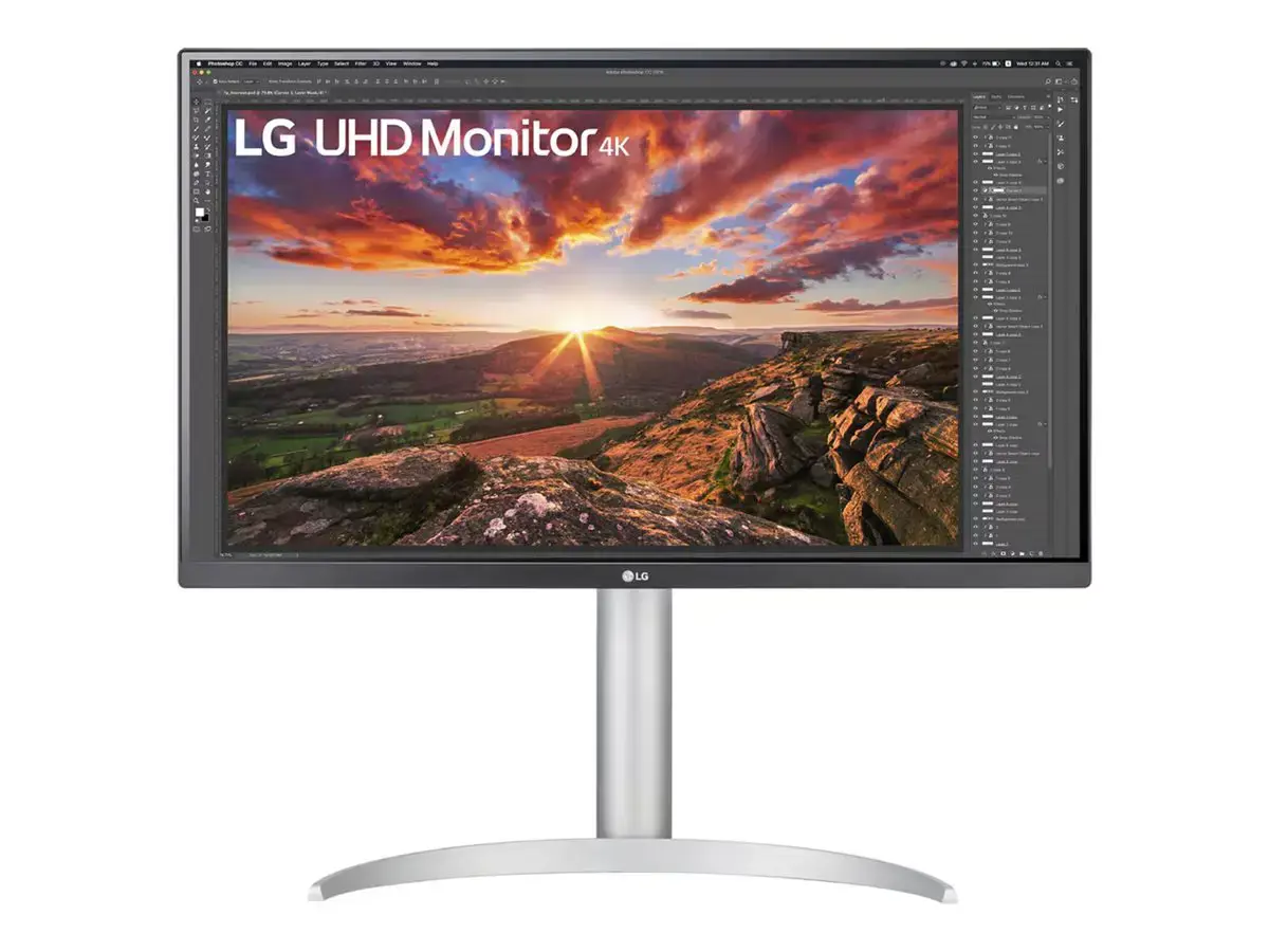 LG | 27UP850K-W | 27 " | IPS | UHD | 16:9 | 60 Hz | 5 ms | 3840 x 2160 pixels | 400 cd/m² | HDMI ports quantity 2