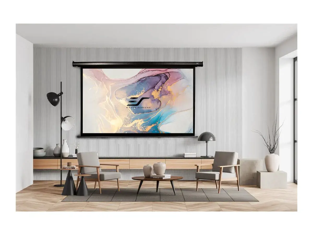 "Elite Screens" ekranai "Spectrum Series Electric125H" įstrižainė 125 ", 16:9, matomas ekrano plotis (W) 277 cm, juodos spalvos