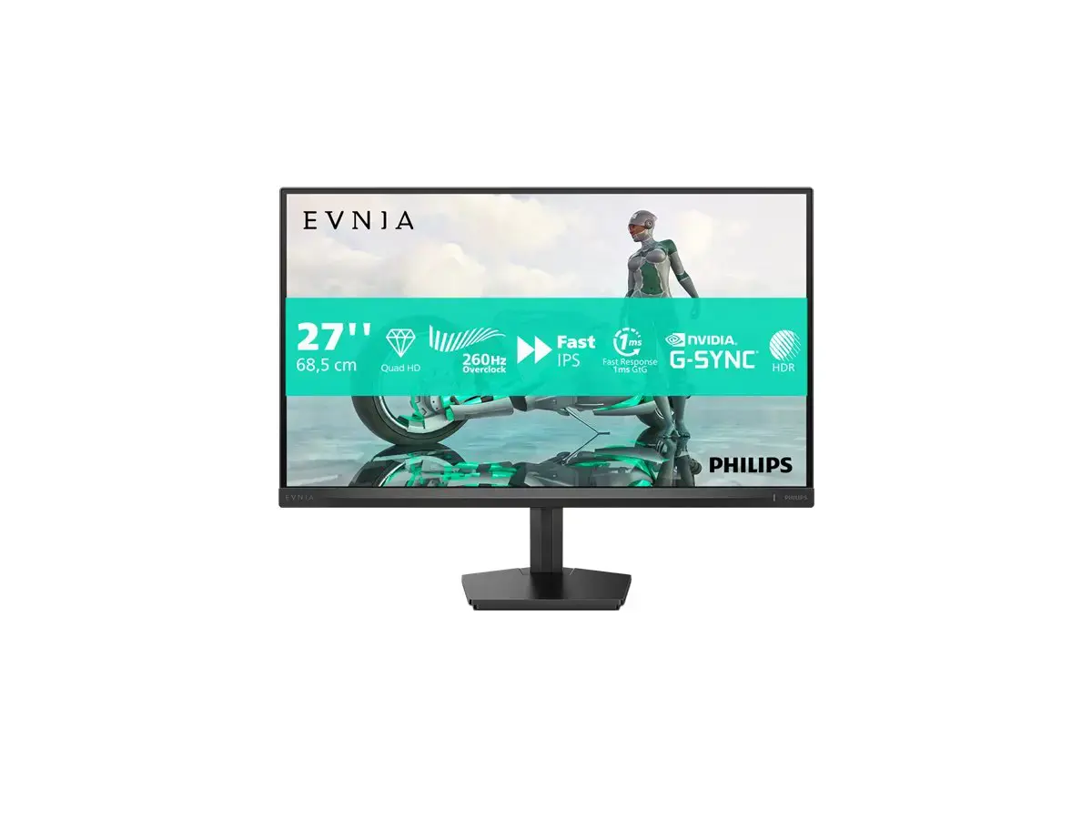 Philips 27M2N3500PF/00 | 27 " | Fast IPS | QHD | 16:9 | 260 Hz | 1 ms | 2560 x 1440 pixels | 300 cd/m² | HDMI ports quantity 2