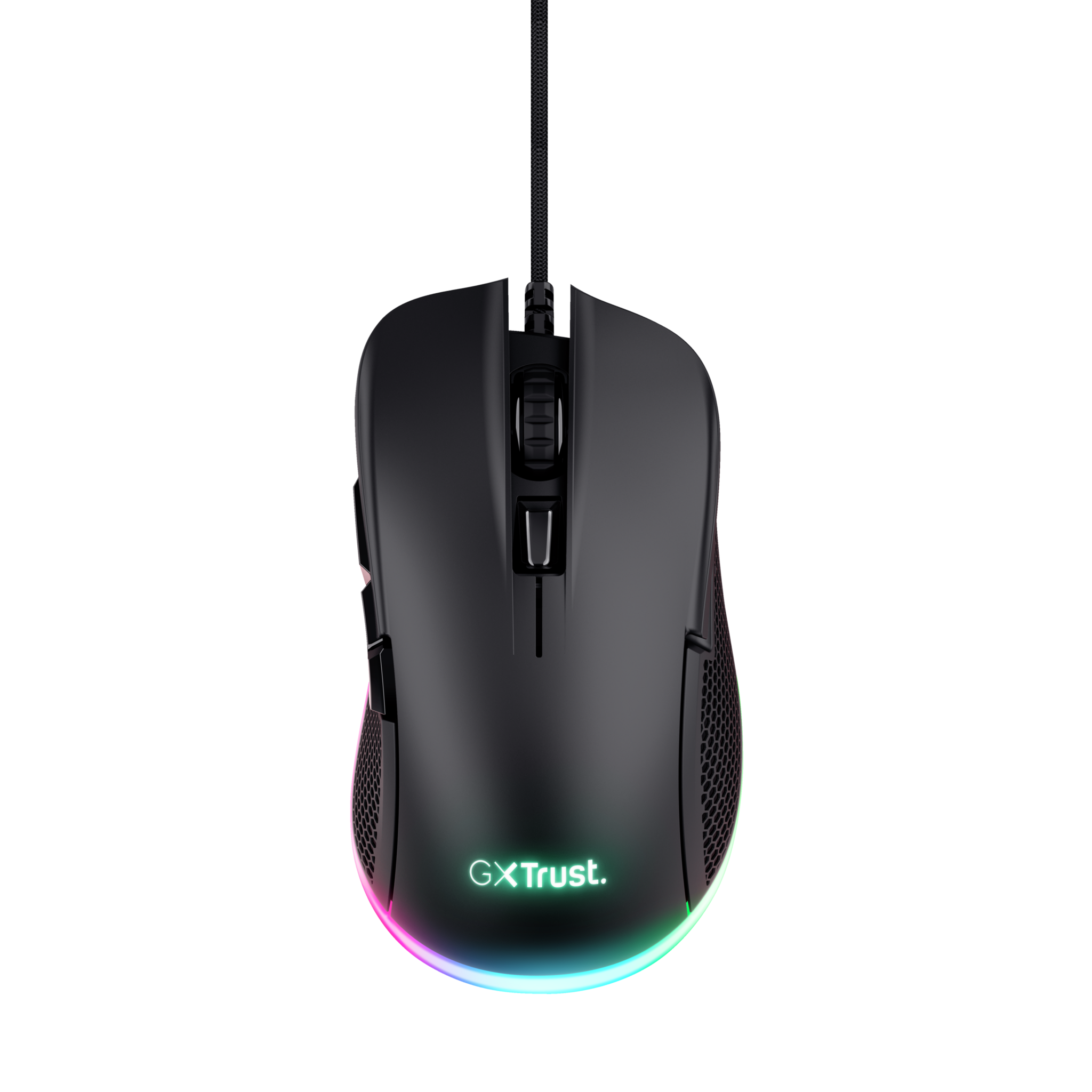 "Trust GXT 922 YBAR", dešinioji ranka, optinis, A tipo USB, 7200 DPI, juodas