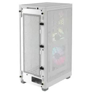 CORSAIR iCUE 2000D RGB AIRFLOW White mini ITX korpusas
