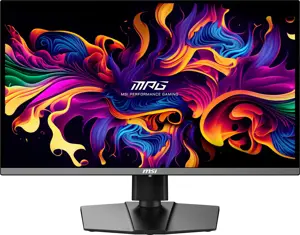 Monitor MSI MPG 272URX QD-OLED 27" Gaming/4K Matte Panel QD-OLED 3840x2160 16:9 240 ?? 0.03 ms Swivel Pivot Height adjustable Tilt Colour Black MPG272URXQD-OLED