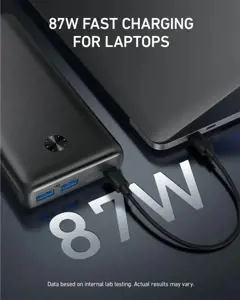 MAITINIMO BANKAS USB 25600MAH/POWERCORE III A1291H11 ANKER