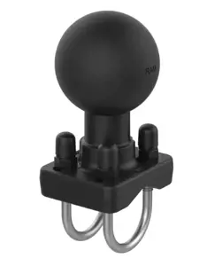 "RAM Mounts" dvigubas U-Bolt rutulinis pagrindas, skirtas 1" - 1,25" bėgeliams, 390 g