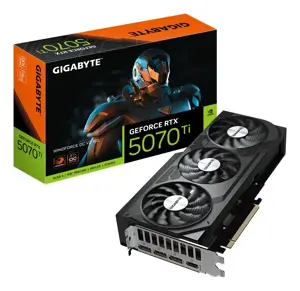 Vaizdo plokštė GIGABYTE GeForce RTX 5070 Ti 16 GB, GDDR7, GV-N507TWF3OCV2-16GD