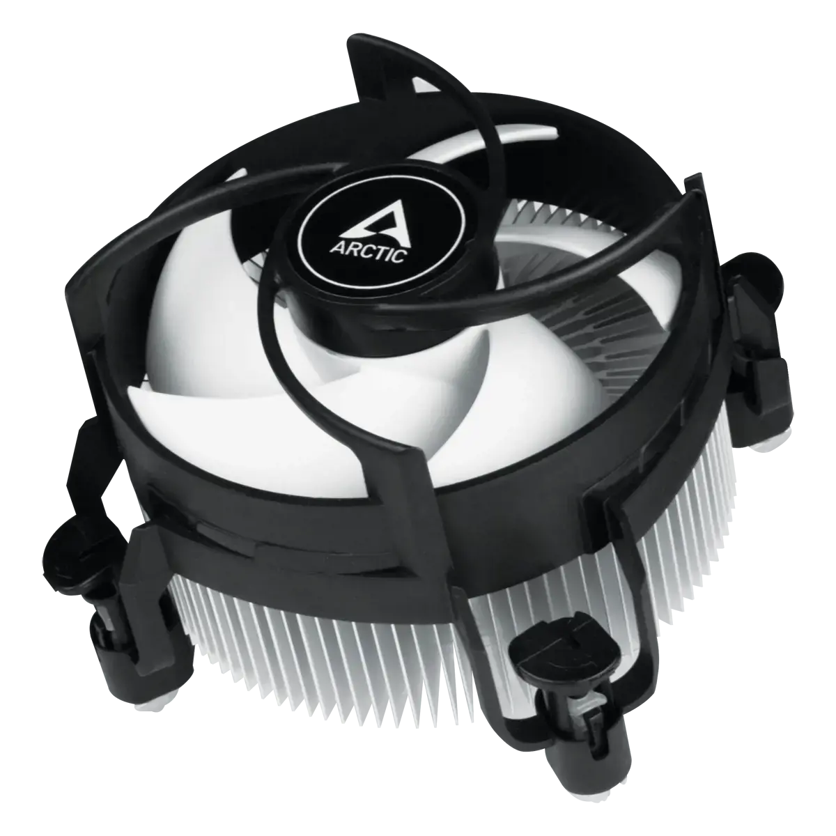 ARCTIC Alpine 17 - Compact Intel CPU Cooler, Air cooler, 9.2 cm, 100 RPM, 2000 RPM, 0.3 sone, Black, Silver