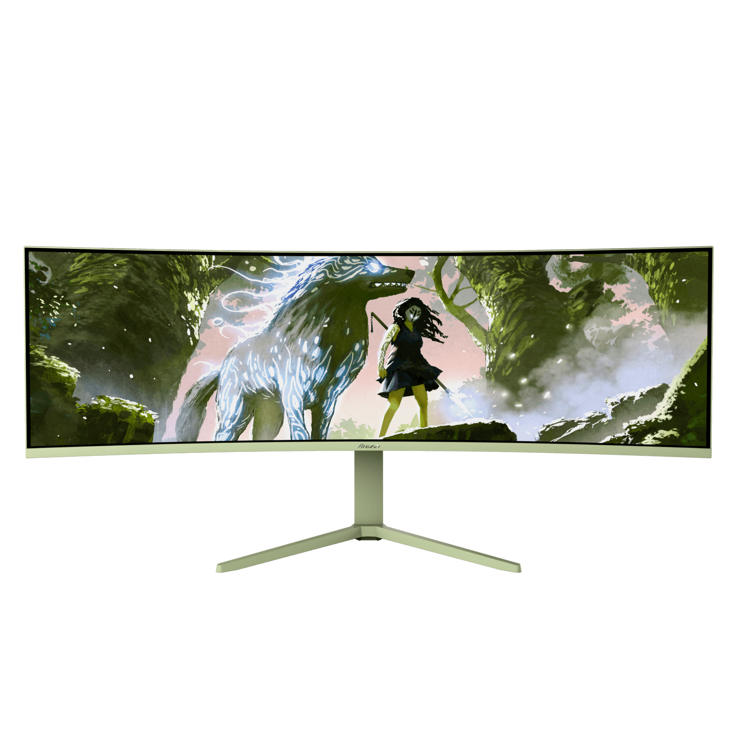 Arozzi Nova | 49 " | VA | 32:9 | 165 Hz | 4 ms | 5120 x 1440 pixels | 350 cd/m² | HDMI ports quantity 2 | Forest Green