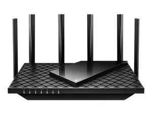 TP-Link AX5400 Dviejų dažnių Gigabit Wi-Fi 6 maršrutizatorius, "Wi-Fi 6" (802.11ax), dviejų dažnių (2,4 GHz / 5 GHz), Ethernet LAN, juodas, nešiojamasis maršrutizatorius