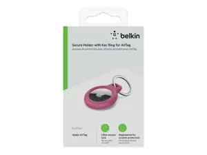 Belkin F8W973btPNK, Raktų ieškiklio dėklas, rožinis, atsparus įbrėžimams, 1 vnt., "AirTag