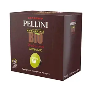 Kavos kapsulės PELLINI BIO, 75 g, LT-EKO-001