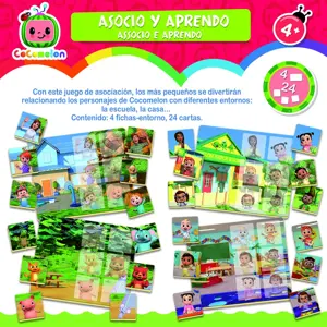 Žaidimas ASSOCIO E APRENDO 3-6metų