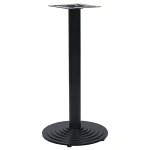 Bistro stalo kojelė Juoda Ø43x72 cm Ketaus