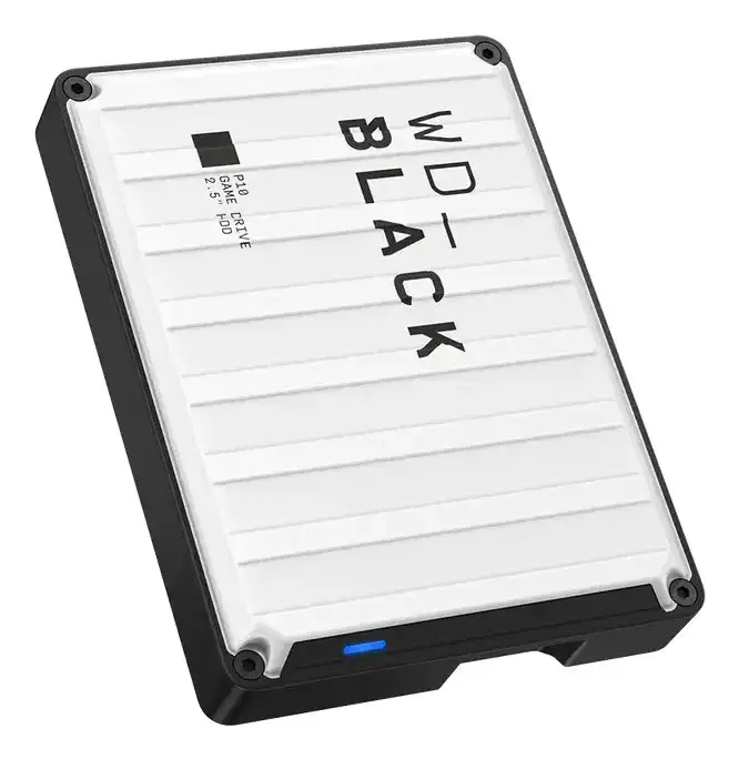 Western Digital WD_BLACK P10 external hard drive 6 TB 2.5" USB Type-A 2.0/3.2 Gen 1 (3.1 Gen 1) White