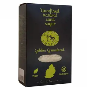 Nerafinuotas cukranendrių cukrus DODO Dark Muscovado, 500 g