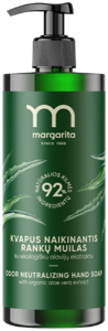 MARGARITA Naikinantis kvapus rankų muilas su alavijų ekstraktu 400ml