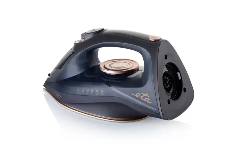 ETA Iron Kiara ETA127690000 Belaidis garų lygintuvas, 2200 W, vandens bakelio talpa 220 ml, nepertraukiamas garų srautas 40 g/min, juodas