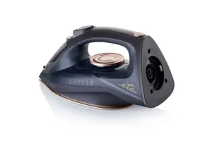 ETA Iron Kiara ETA127690000 Belaidis garų lygintuvas, 2200 W, vandens bakelio talpa 220 ml, nepertraukiamas garų srautas 40 g/min, juodas