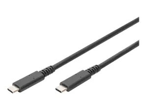DIGITUS USB 4.0 jungiamasis kabelis nuo C tipo iki C tipo maks. skiriamoji geba 8K/30Hz PD 3.0 40Gbits/s 8 m