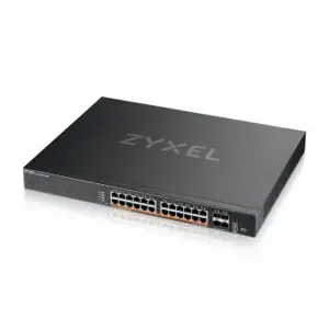 ZYXEL XMG2230-28HP, L3 ACCESS SWITCH,  24X 2.5G AC:700W POE , DC:1440W POE, 4 X SFP+ UPLINK, INCL 1…