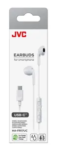 JVC HA-FR17UC USB Type-C Wired In-Ear Headphones White