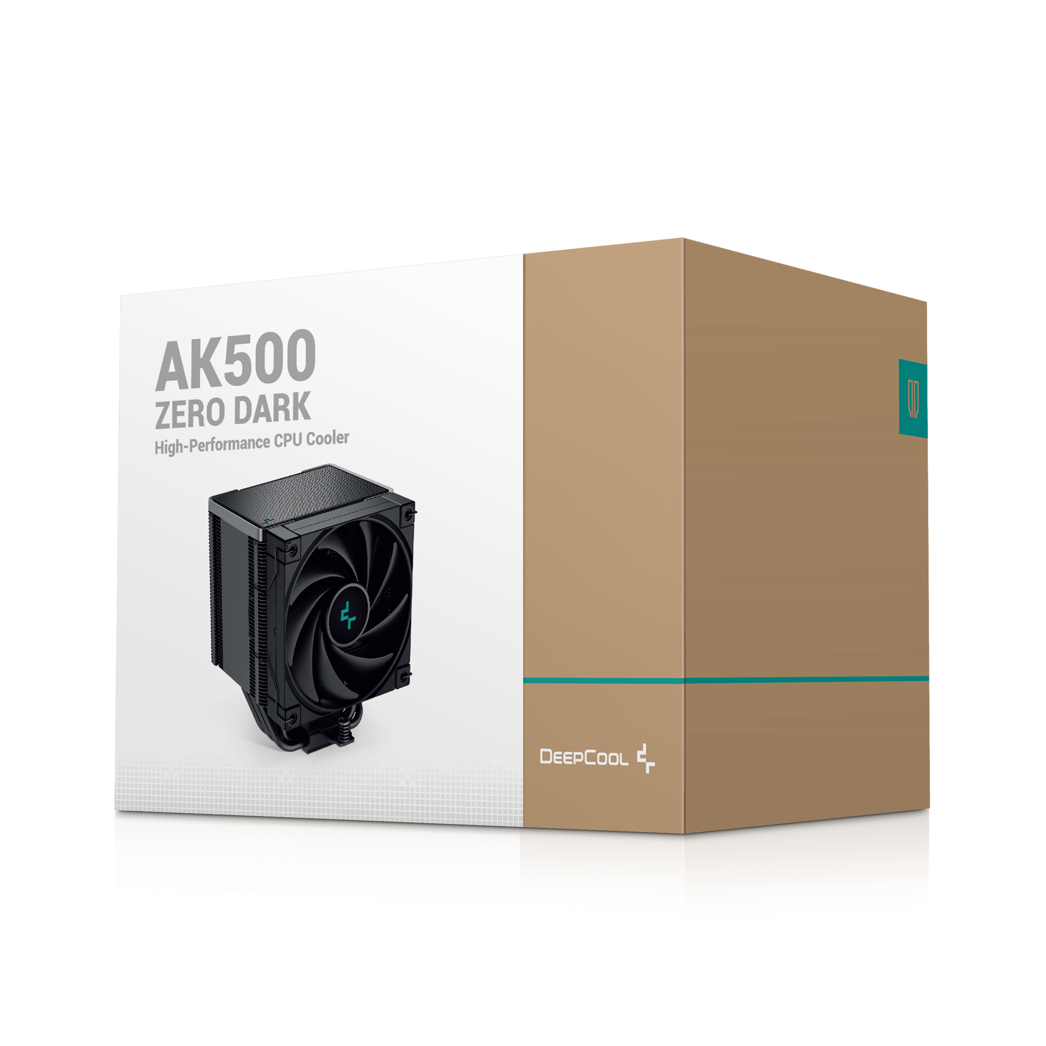 "DeepCool AK500 ZERO DARK", Oro aušintuvas, 12 cm, juodas