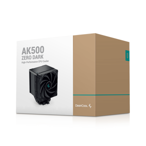 "DeepCool AK500 ZERO DARK", Oro aušintuvas, 12 cm, juodas
