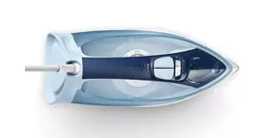 "Philips" 5000 serijos garų lygintuvas 2400 W, garų lygintuvas, "SteamGlide Plus" padas, 2 m, 180 g/min, mėlynas, 45 g/min