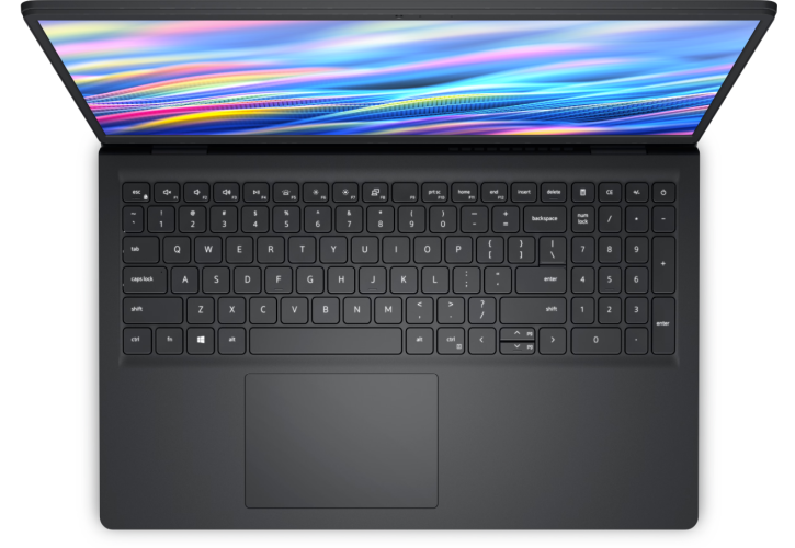 Dell 15 DC15250 15.6'' FHD Intel Core 3 100U 8GB RAM 512GB SSD W11H Carbon Black