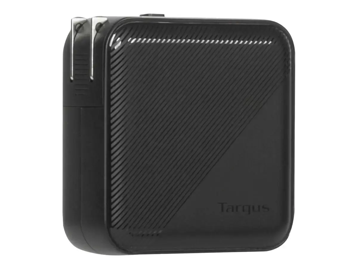 TARGUS 100W Gan įkroviklis su keliavimo adapteriais