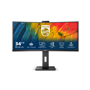 Monitorius PHILIPS 34B1U5600CH/00 34inch LCD Monitor VGA HDMI DP