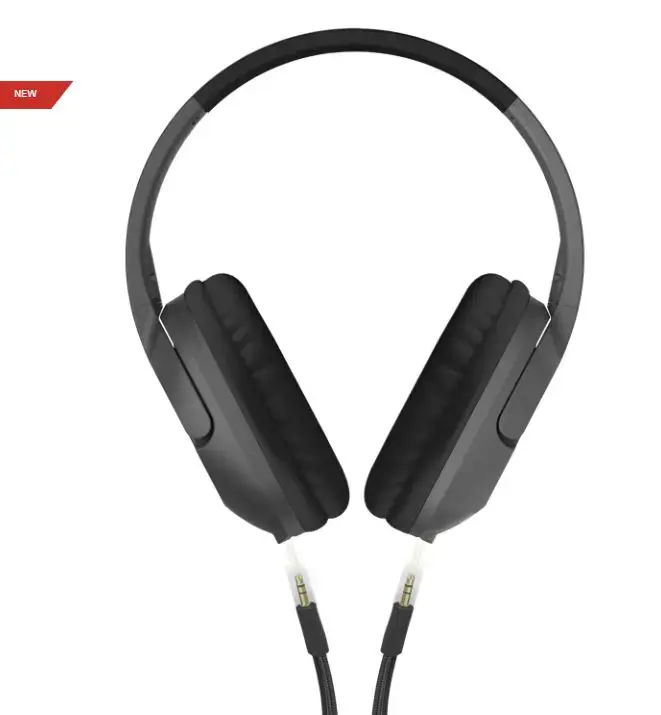 "Koss" ausinės SB42 USB laidinės, ant ausų, su mikrofonu, A tipo USB, juodos/pilkos spalvos