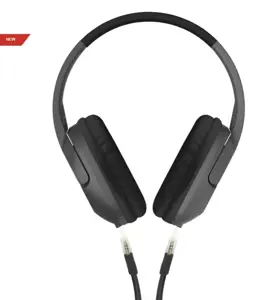 "Koss" ausinės SB42 USB laidinės, ant ausų, su mikrofonu, A tipo USB, juodos/pilkos spalvos