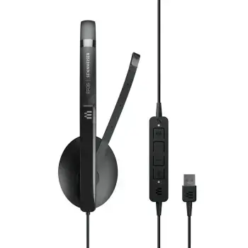 EPOS SENNHEISER ADAPT 160T USB II STEREO KOMANDŲ OPTIMIZUOTOS AUSINĖS