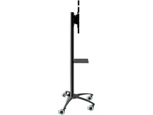 "Multibrackets M Public Display Stand Shelf Black", lentyna, juoda, plienas, 10 kg, 500 g, 260 mm