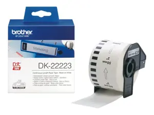 Brother DK-22223, baltas, DK, 50 mm x 30,48 m, 1 vnt.