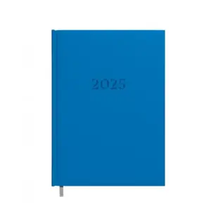 Darbo knyga-kalendorius 2025m. A5 mėlyna sp.