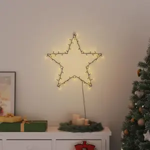 Kalėdiniai žibintai Star Silhouette 80 LED šiltai balta