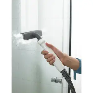 "Black & Decker" BHSM1610DSM Nešiojamasis garų valytuvas 0,5 l 1600 W Aqua spalva, baltas